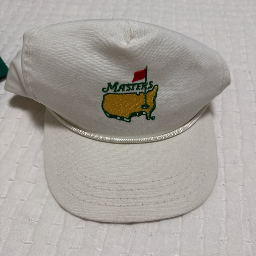 White Masters Golf Cap